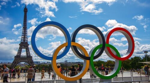 Olympic Rings in Paris