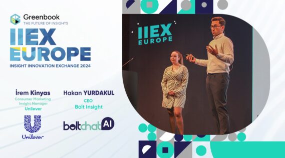 Hakan and Irem on stage at IIEX Europe