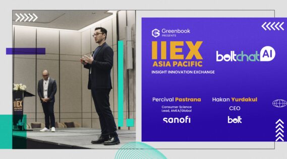 BoltChatAI & Sanofi on stage at IIEX APAC 2025